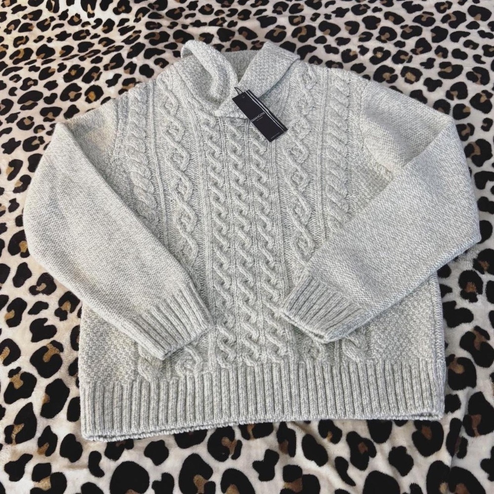 Immagini cream cable knit sweater